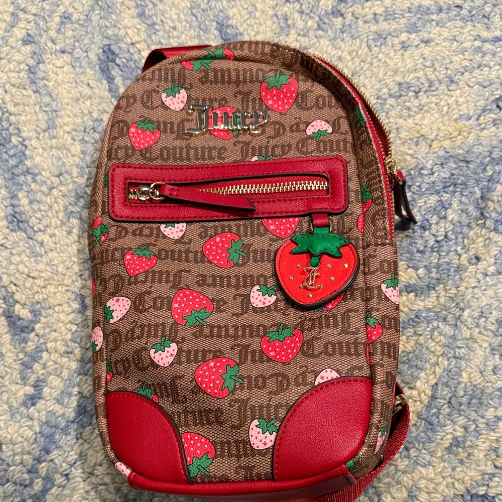 Juicy Couture Freshly Picked Strawberry Sling bag